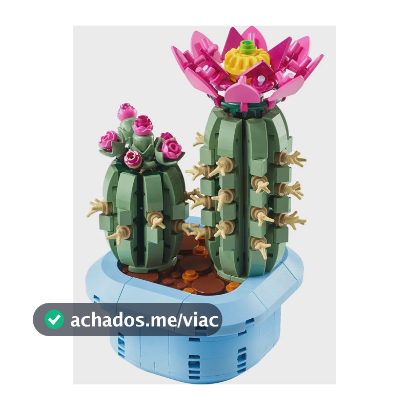 Decoração de cactos em flor LEGO® Botanicals 11509