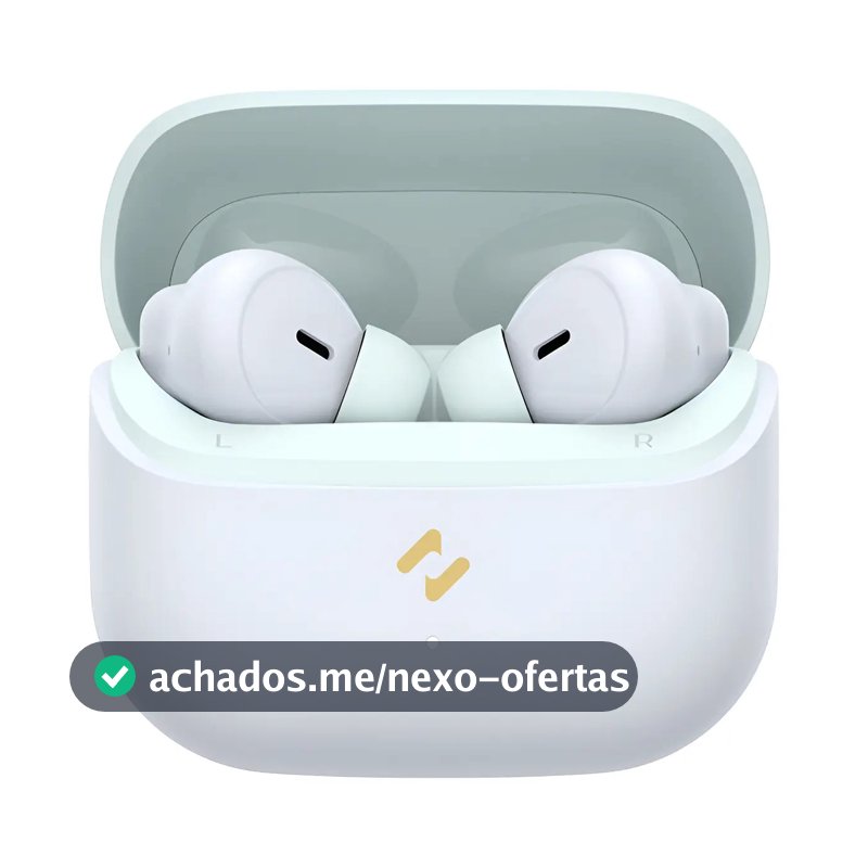 Fone De Ouvido Sem Fio Havit Tw982 Enc, Bluetooth 5.4, 33h Bateria, Resistência IPX4 contra respingos, Cancelamento de Ruído com IA, Cor Verde