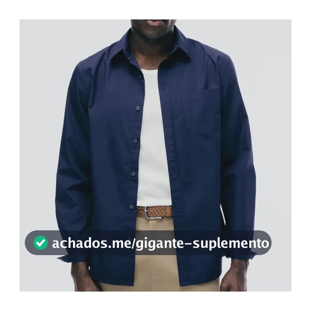 Camisa Básica Masculina Manga Longa Slim Hering