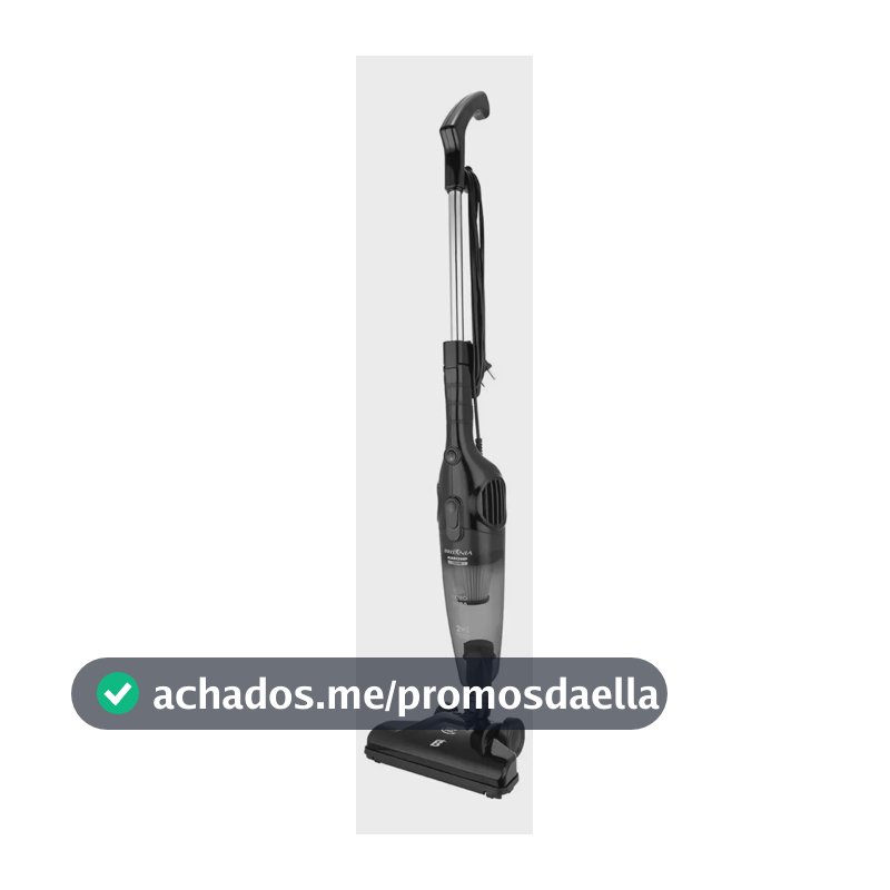 Britânia BAS1295P Aspirador de Pó 2 em 1 1250W Preto – Potência e praticidade para sua casa