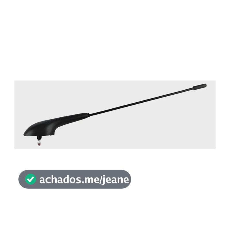 Antena Teto Dianteira Fiat Uno Vivace 2010 2011 2012 2013  Preto
