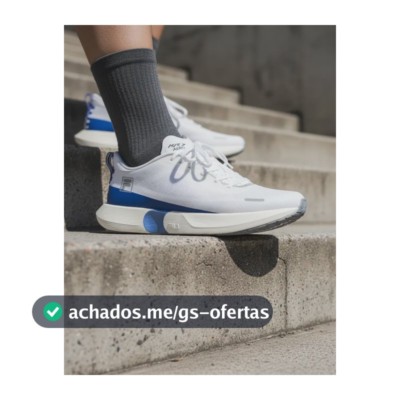 Tênis Fila Kr7 Pro Speed Tech Masculino Corrida Original Run Branco/azul Liso 40 Br