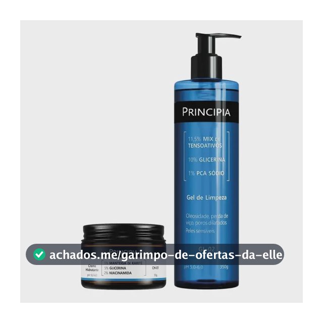 Principia Kit Limpeza E Hidratação Para O Dia A Dia Todo Tipo De Pele Dia/noite