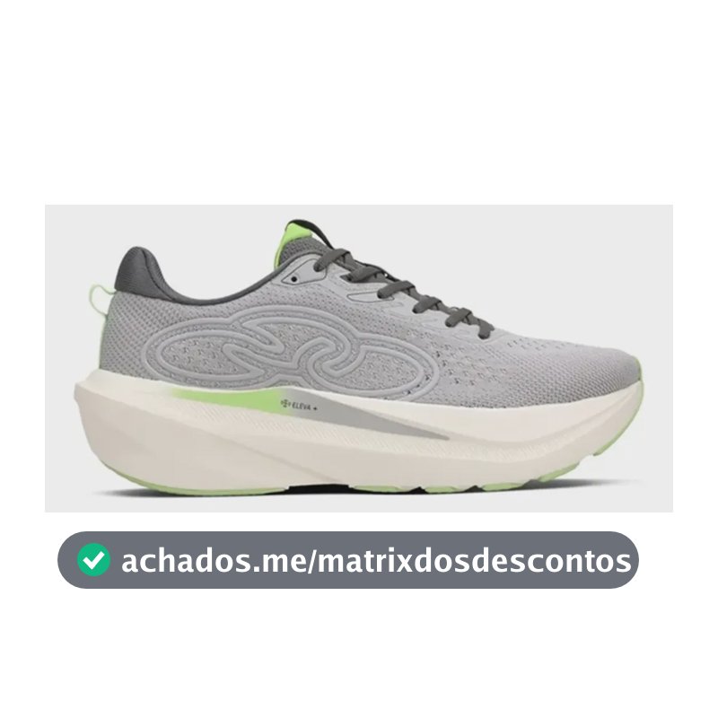 Tênis Olympikus Corre Nuvem Cinza 40 Br