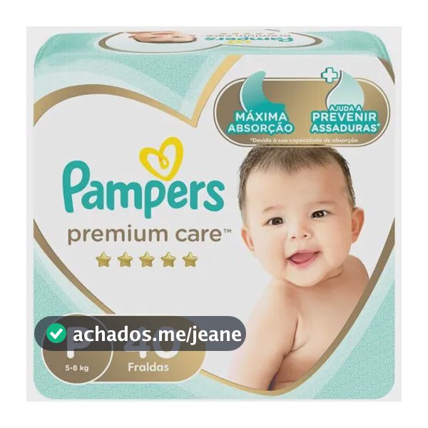 Pampers Premium Care Fralda P