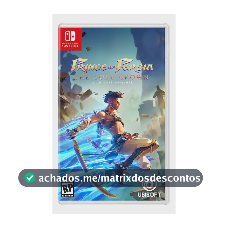 Prince Of Persia The Lost Crow Switch Midia Fisica