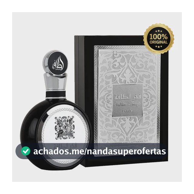 Perfume Árabe Masculino Fakhar Black Eau De Parfum 100 Ml