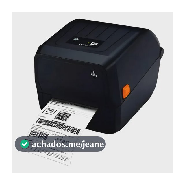 Impressora função única monocromática Zebra ZD 220