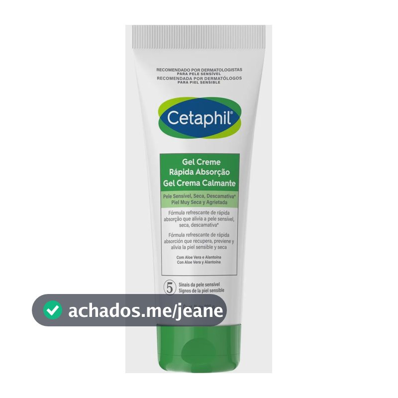 Gel Corporal Calmante com Aloe Vera + Alantoína 226g Cetaphil Pele Muito Seca