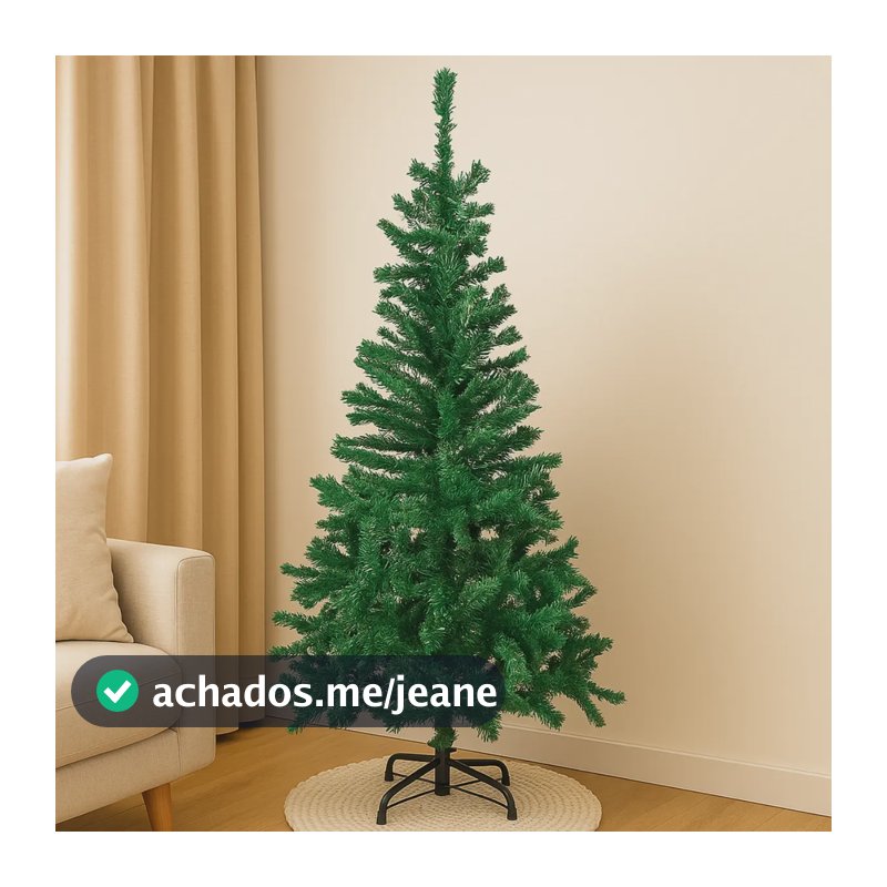 Árvore De Natal Pinheiro Artificial Natalino Verde Decoração Verde
