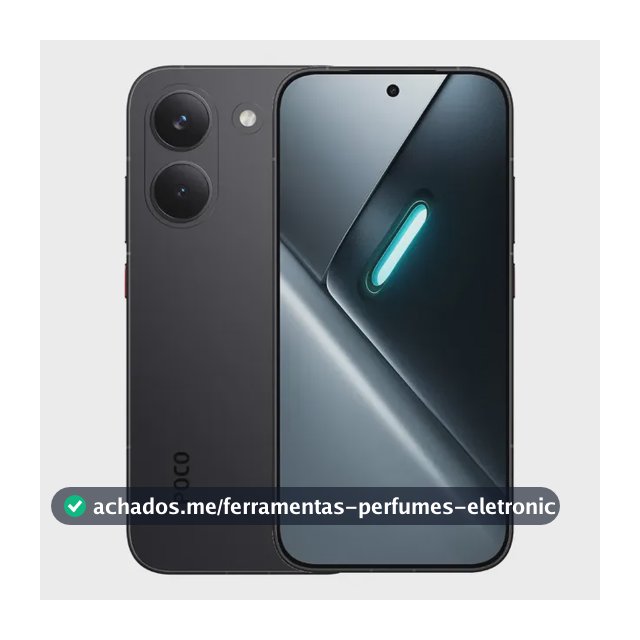 Celular Xiaomi Poco X8 Pro 8gb Ram 512gb Rom Dual Sim 6.59 Amoled Dimensity 8500 Ultra Black Preto