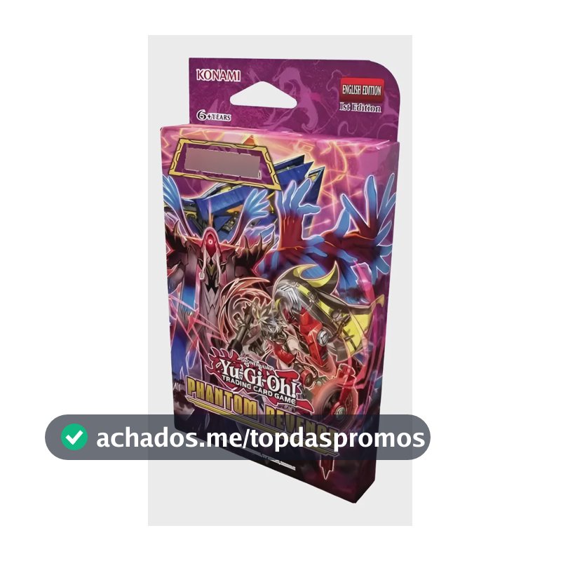 Booster Yu-gi-oh! Vingança Fantasma Original Konami Português