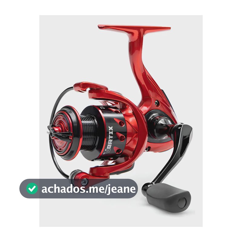 Molinete Vertix 3000 6 Rolamentos - Maruri Cor Vermelho/Preto Lado da manivela Direito/Esquerdo