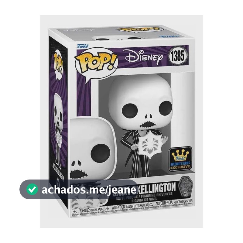 Pop! Funko Jack Skellington Speciality Series #1385 | Disney