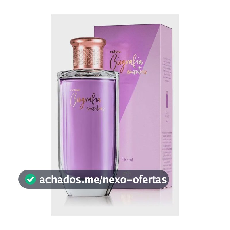 Desodorante Colônia Biografia Encontros Feminino 100 Ml