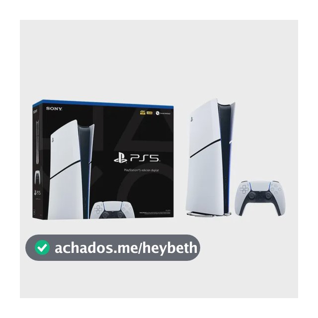 PlayStation 5 Edição Digital 825 GB Slim CFI 2114B Novo Lacrado