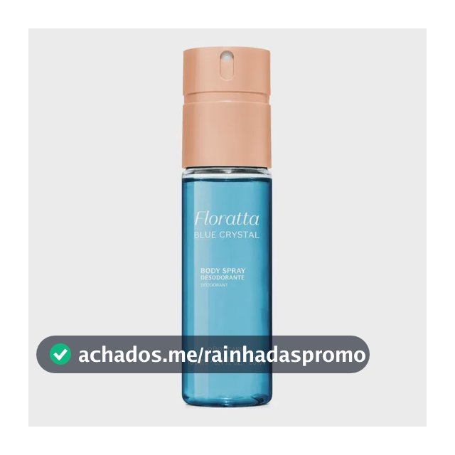 O Boticário Floratta Blue Crystal Body Spray 100ml
