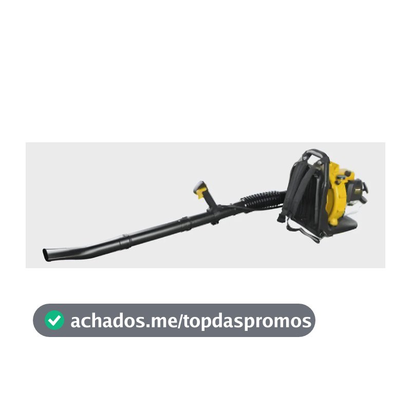 Soprador De Folhas A Gasolina Scv 427 Vonder Amarelo com Preto
