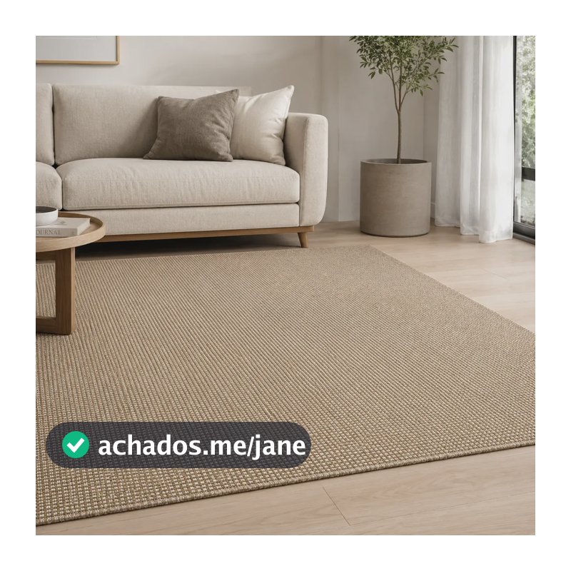 Tapete Sala Quarto Grande 300x200 Jacquard Antiderrapante 2 M 3 M Boho Marrom