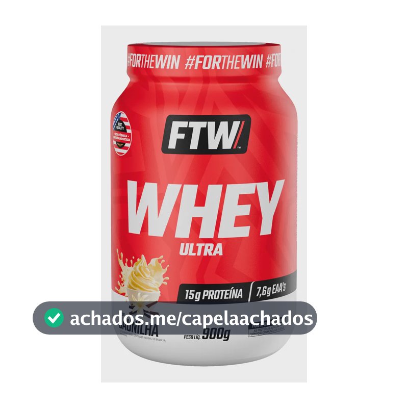 Whey protein FTW em pó sabor Baunilha x 900g