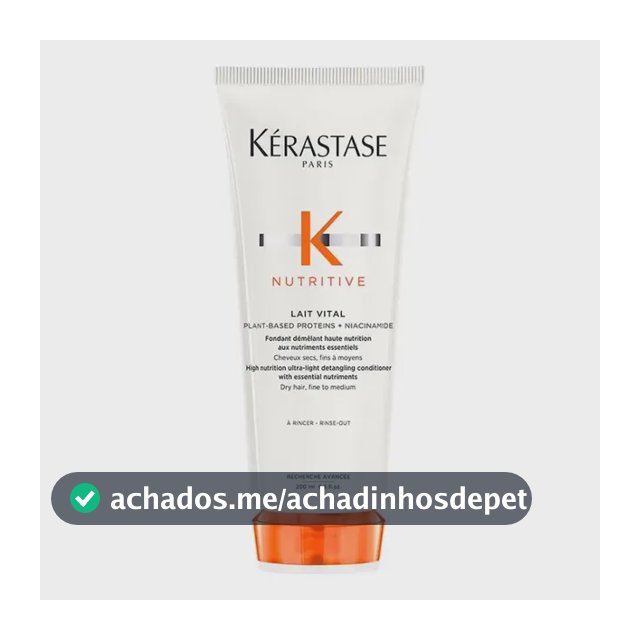Condicionador Hidratante 200ml Kérastase Nutritive Lait Vital