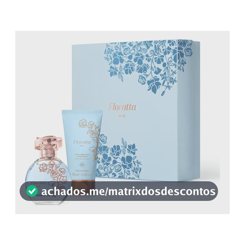 Floratta Blue Kit Presente O Boticário 2 Itens