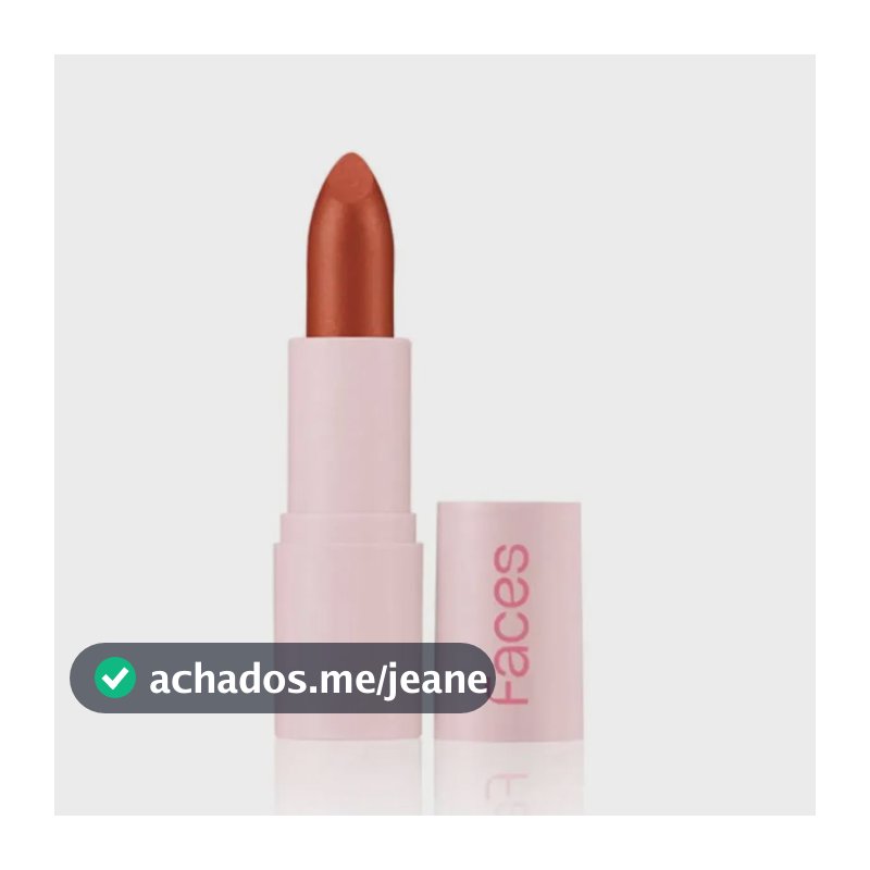 Batom Cremoso Natura Faces Cobre Mystic 3,5g
