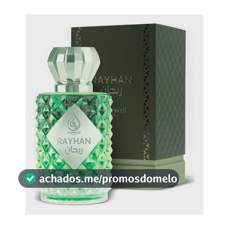 Perfume Árabe Mawwal Rayhan 100ml Eau De Parfum Masculino
