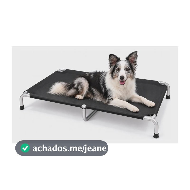 Cama Para Cachorro Cama Pet Caminha Pet Cama Cachorro Grande Suspensa Elevada Lavável Ortopédica 90x60cm Dogets