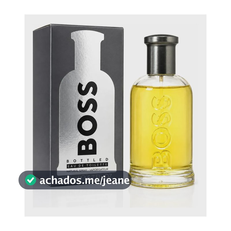 Perfume Hugo Boss Bottled Masculino Eau De Toilette 200ml