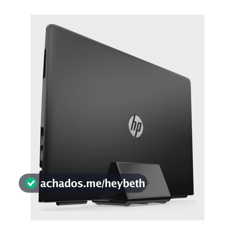 Suporte Vertical Notebook Sculpy M26X Preto Mesa Antiderrapante