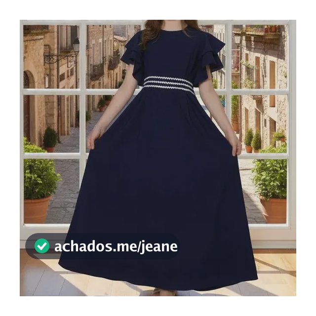 Vestido Longo Juvenil Mangas Morcego Moda Verão Evangélica
