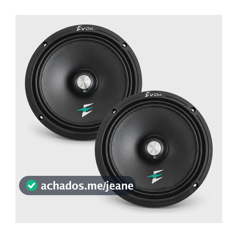 Alto Falante Evok 6mb230x 6 Pol 230w Rms Médio Grave Preto