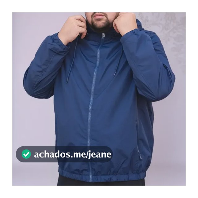 Corta Vento Plus Size Jaqueta Masculina Impermeável Premium