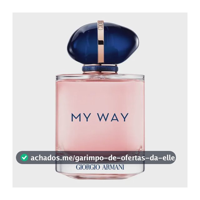 Armani Beauty Perfume Feminino My Way Eau de Parfum, Refilável 90ml