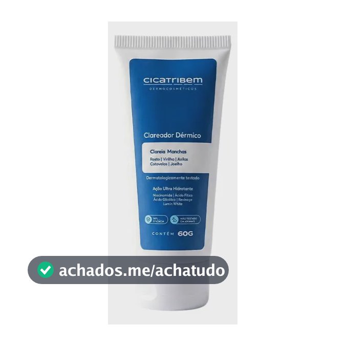 Creme Clareador para Axilas Virilha 60g