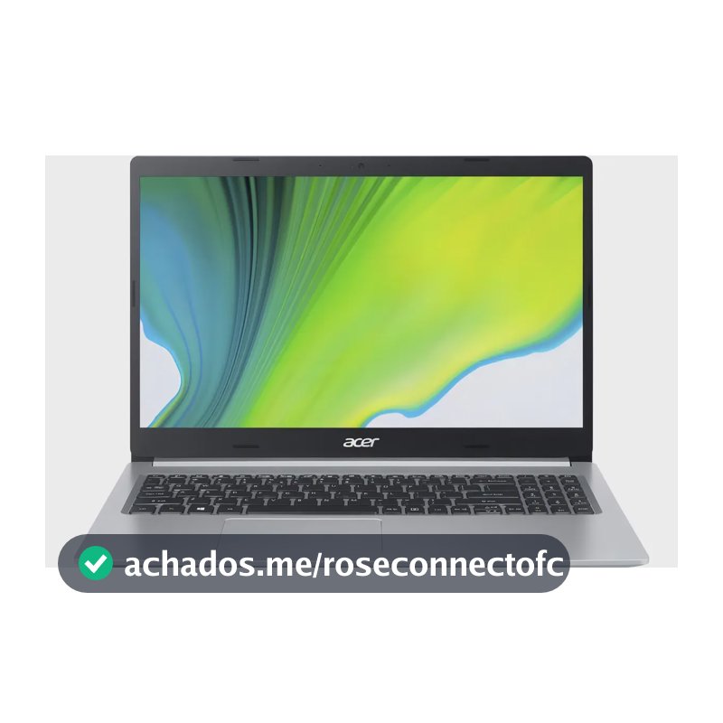 Notebook Acer Aspire 5 A515-45-R2A3 AMD Ryzen 5 5500U Windows 11 Home 8GB 512GB SSD 15,6' Full HD