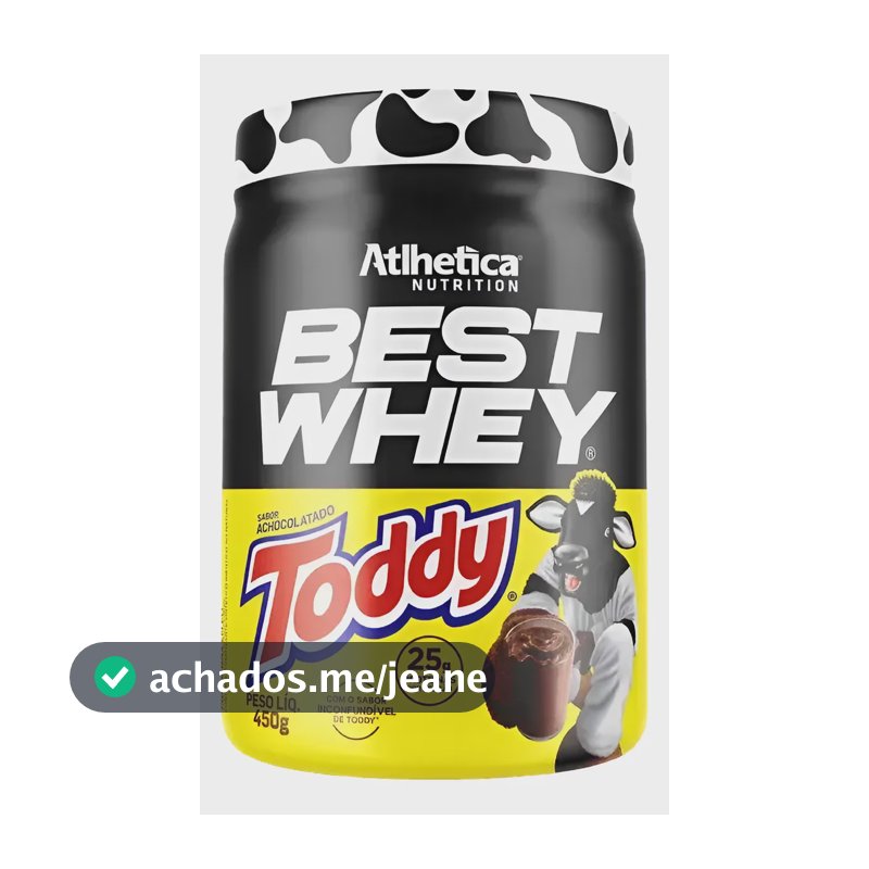 Best Whey Protein Toddy Atlhetica Nutrition 450g Toddy