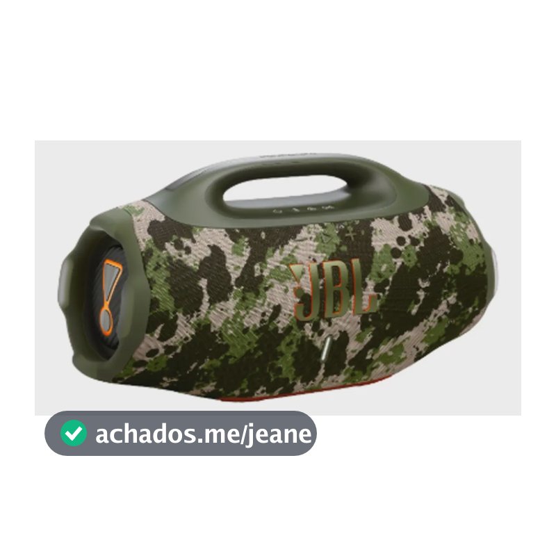 Jbl Boombox 4 Caixa De Som Bluetooth 210w Conecta Com Alexa Verde-musgo