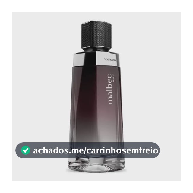 Colônia Malbec Icon 100ml - O Boticário Masculino