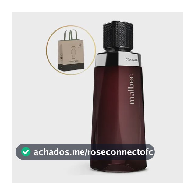 Perfume Masculino Tradicional Malbec O Boticario