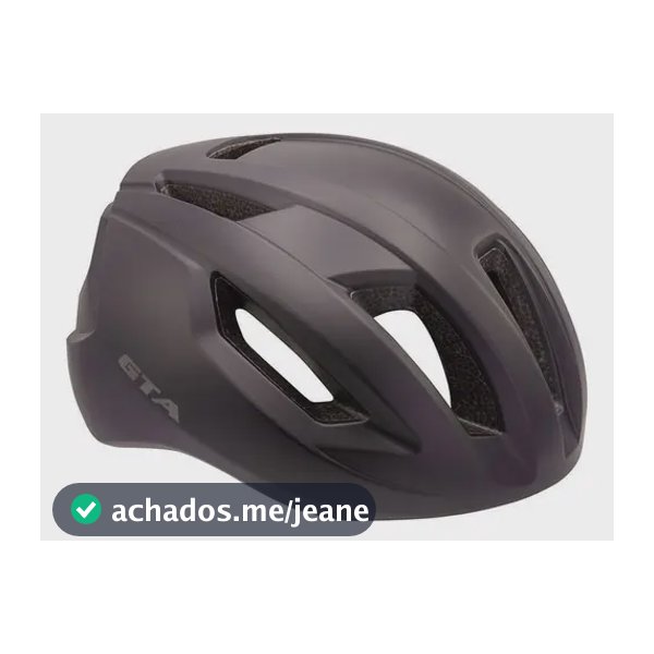 Capacete Ciclismo Gta Bike Inmold Road Preto G Tiras Ajustáveis