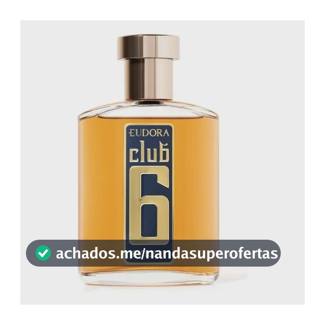 Perfume Masculino Eudora Club 6 Exclusive 95 mL