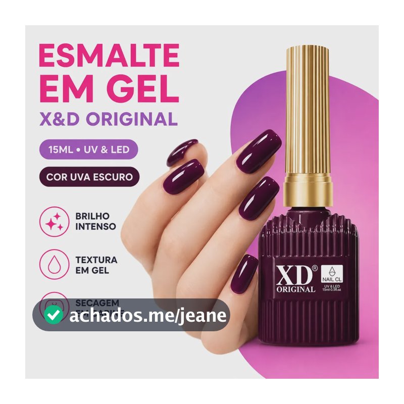 Esmalte Em Gel X&d Premium 15ml Alta Pigmentação XD39