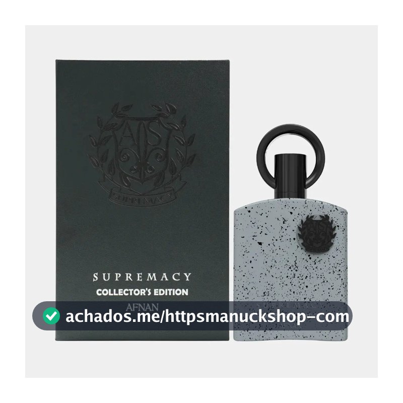 Supremacy Collector's Edition Afnan Perfume Árabe Eau De Parfum 100ml Masculino