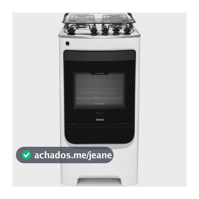Fogão 4 Bocas CFO4NAB Branco com Acendimento Automático Bivolt Consul