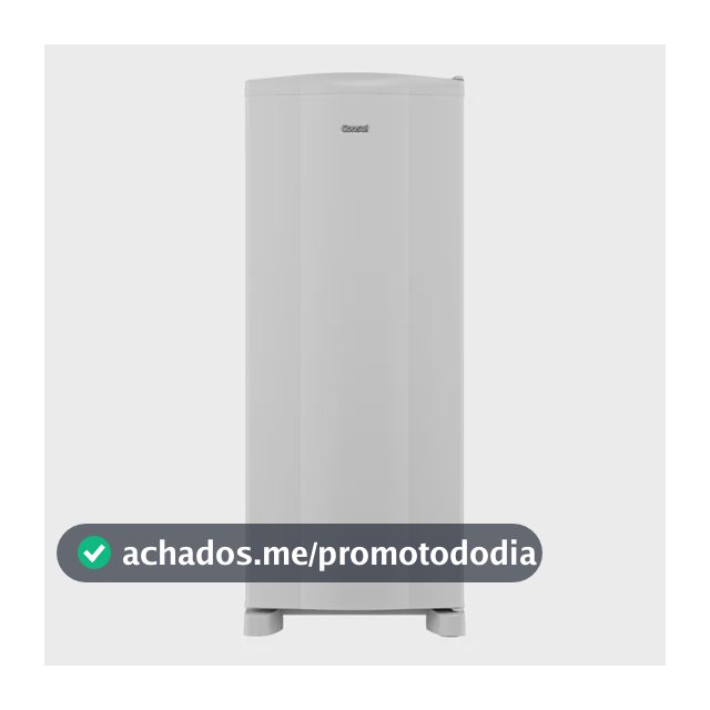 Geladeira Consul Degelo Seco 263 Litros - CRA30MB