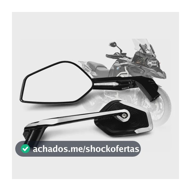 Par Retrovisor Bmw R 1250/ 1300 Gs Para Motos Honda E Yamaha