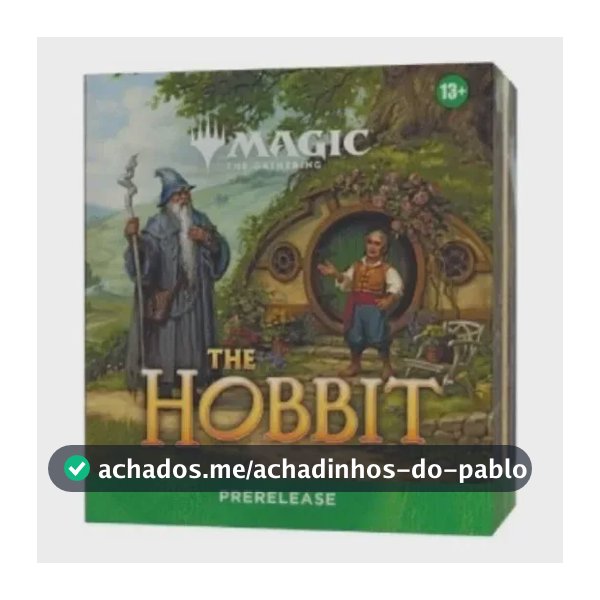 Kit Pré Lançamento Magic The Gathering - The Hobbit - Inglês The Hobbit Inglês