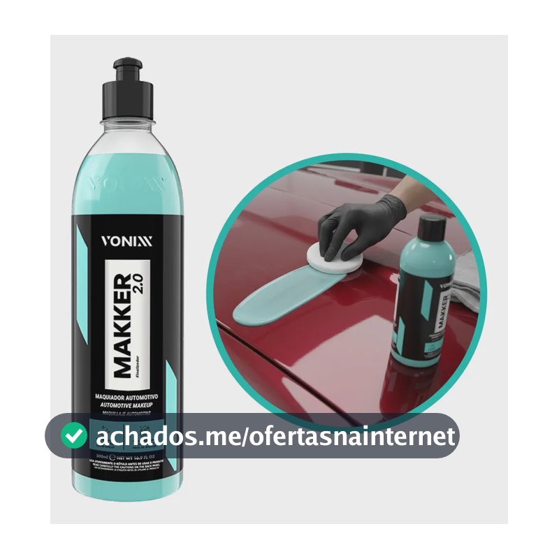 MAKKER 2.0 CERA MAQUIADORA AUTOMOTIVA 500ML VONIXX